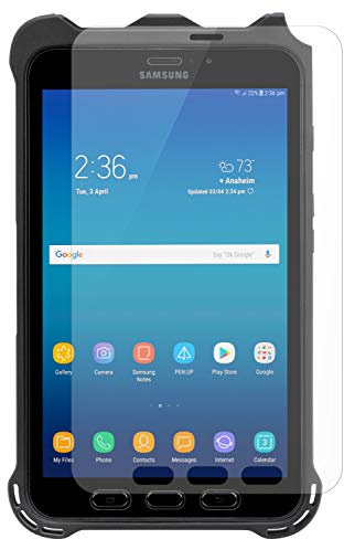 Targus Scratch-Resistant Screen Protector for Samsung Galaxy Tab Active2, Ultra-thin and Anti-glare, Smudge-proof,(AWV1308GLZ)