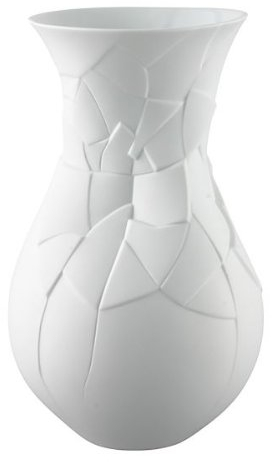 Rosenthal 14255-100102-26010 Miniaturvase Vase of Phases aus weißem Porzellan, Höhe 10 cm