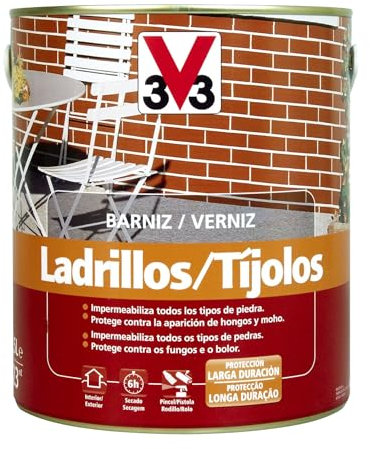 V33 Barniz Exterior Ladrillo Incoloro Brillante 2,5L
