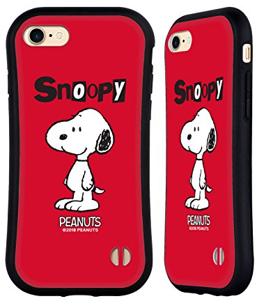 Head Case Designs Offizielle Peanuts Snoopy Persöhnlichkeiten Hybride Handyhülle Hülle Huelle kompatibel mit Apple iPhone 7/8 / SE 2020 & 2022