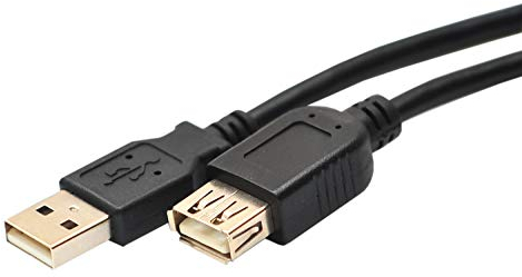 Rhombutech® 10 Metre USB 2.0 High Speed Extension Cable, Double Shielded, USB A Male to USB A Female (10 Metres)