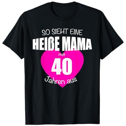 40. Geburtstag Frauen Geschenk Mama 40 Jahrgang 1980 T-Shirt