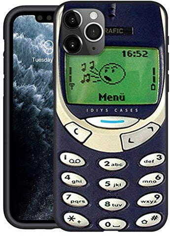Yoedge Hülle für iPhone 12/iPhone 12 Pro 6.1Zoll Schwarz Silikon Handy Hülle TPU Karikatur Weiche Schlank Schutzhülle Handyhülle Handytasche Case Cartoons Handyhüllen für iPhone12,Telefontaste