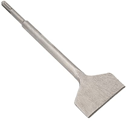 ValueHall Scalpelli SDS-Plus 2,95 x 9,8 pollici Scalpello a Spatola Tondo Scalpello per Piastrelle ad Alte Prestazioni Scalpello Piatto per Rimuovere Piastrelle, Fogli, Malta e Altri Adesivi V8A07