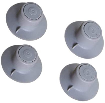 NIDONE Support Invisible pour Ordinateur Portable, Pieds Antidérapants en Caoutchouc, 4Pcs, Refroidissant, Gris