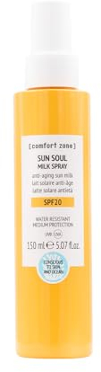 Comfort Zone, Sun Soul Milk Spray SPF20, 150 ml.