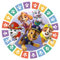 amscan 9914236-66 Paw Patrol Teller 23 cm 2022, 8 Stück