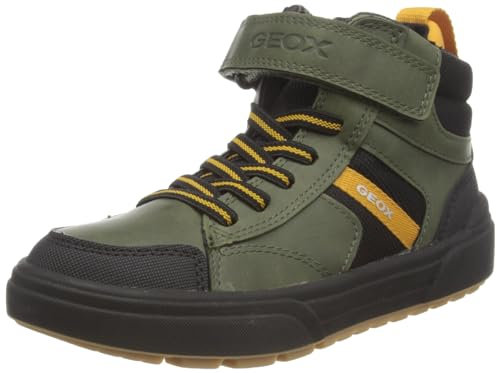 Geox Boy's J Weemble Sneaker, Military Yellow, One Size