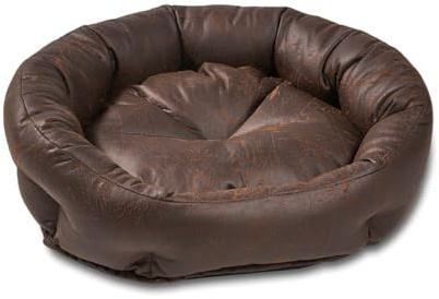 Wolters Vintage Hundekörbchen, Größe:S / 55 x 45 cm, Farbe:braun
