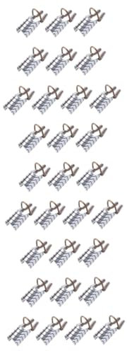 Housoutil 30pcs Kiss Press Nails Nail Foil Art Reusable Extension Tool Safe Material for Home Salon Use