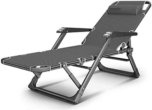 Leichter Zero-Gravity-Loungesessel, klappbare Liegestühle, breitere Massage-Armlehne, Sonnenliege, verstellbarer Liegestuhl, Relaxsessel für Strand, Terrasse, Pool im Freien, 200 kg Safehappy