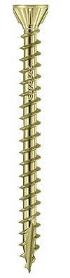 Wovar Vis pour panneaux OSB Jaune Galvanisé - 4.3 x 80 mm - Torx 20 - Boîte de 250 pièces