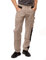 strongAnt Herren Arbeitshose - Cargohose für Männer mit Kniepolstertaschen Bundhose für Handwerk & Outdoor Beige-Schwarz, Gr. 56