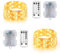 Gresonic 12 Modes Fairy Lights Battery Operated, 2 Pack 100 LED 10M Warm White Copper Wire String Lights Indoor Outdoor with Remote Timer IP44 Waterproof for Bedroom Wedding Party Decoration