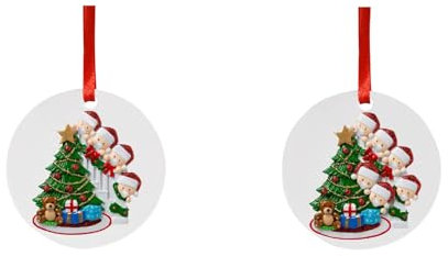 TianWlio Decorazioni natalizie, decorazione per albero di Natale, 2020, da uomo, senza faceless, ciondolo illuminato per albero di Natale, decorazione per la casa, decorazione per albero di Natale