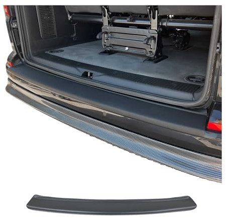 OMAC Ladekantenschutz Stoßstange für VW T5 Transporter alle 2003-2015 Schwarz ABS