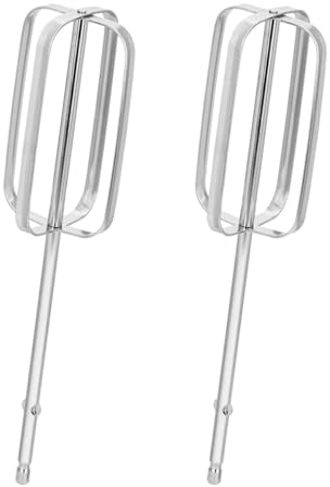 Laroal 2pcs Hand Mixer Beaters Attachments, Stainless Steel Hand Mixer Replacement Beaters Electric Mixer Parts For Hand Mixer 62682RZ 62692 62695V 64699