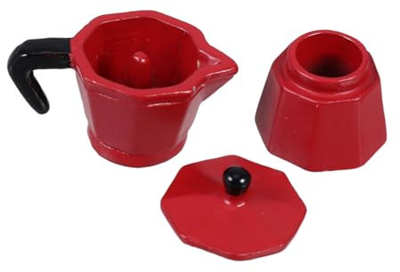 Yardwe Miniaturtopf Für Puppenhaus-küchenset Realistisches Topfdekor Aus Legierung Für Miniatur-teeservice