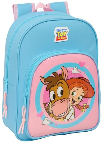 Jessie Schulrucksack für Kinder, Kinderrucksack, anpassbar an Kinderwagen, ideal für Kinder im Schulalter, bequem und vielseitig, Qualität und Widerstandsfähigkeit, 26 x 11 x 34 cm