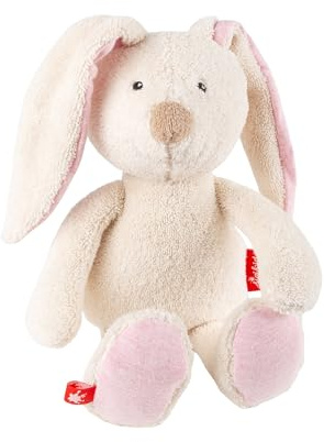 sigikid Kuscheltier Hase Stofftier Bio-Baumwolle Kapokfüllung Baby Geschenk | Natural Friends - Stofftiere aus natürlichen Materialien Baumwollfrottee und Kapokfaser Füllung