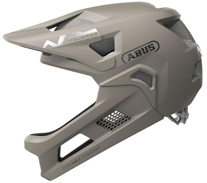 ABUS MTB-Helm YouDrop FF, Grau, Größe S