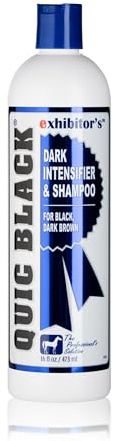 exhibitor's Quic Black Shampoo 16 Ounce Color Enhancing For Dark Coats (321266)