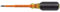 KLEIN TOOLS 6334INS Insulated Screwdriver, #1 Phillips Tip with 4-Inch Shank, Made in USA