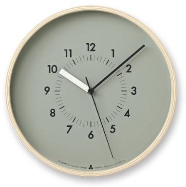 Lemnos AWA13-06 Awa Clock Soso, grau