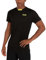 TCA Men's Atomic Quick Dry T Shirt, Gym Sports Running Top for Men, Lightweight Breathable Moisture Wicking Active Athletic Short Sleeve Shirt - Black, XXL