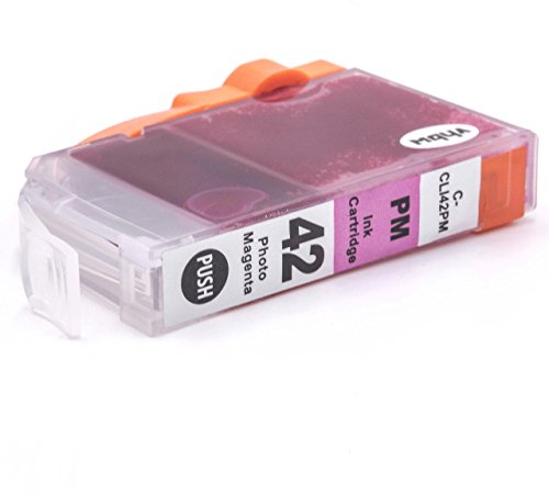 vhbw Druckerpatronen Tintenpatronen Photo Magenta Foto Rot mit Chip kompatibel mit Canon Pixma Pro-100, Pro100 Ersatz für Canon CLI-42pm.