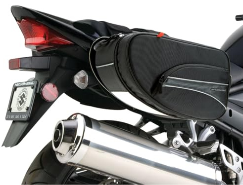 Nelson-Rigg CL-890 Mini Commuter Expandable Saddlebags, Black
