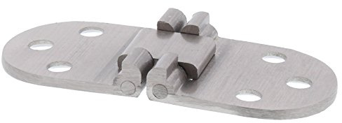 ToniTec Tischscharnier TISCH SCHARNIERE 72X30 EDELSTAHL gebürstet