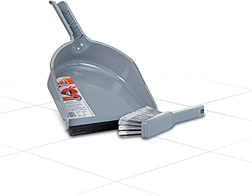 Gala Dustgo Floor Broom Set With A Dustpan (Color May Vary)