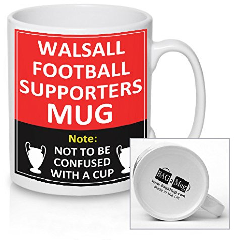 Walsall Football Supporters Rival Team Joke Funny new and Easy Office Tea and Coffee Mug Gift