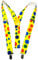 Hosenträger Herren Hosenträger Hohe Qualität Breites Muster Funky Design Geburtstagsgeschenk 14 Designs Gr. One size, Clown