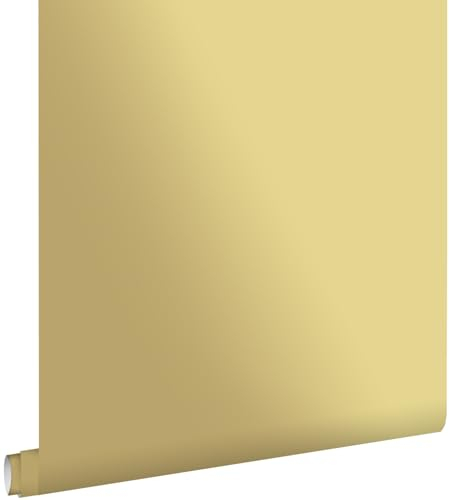 ESTAhome Tapete Uni Gold - 139110-0,53 x 10,05 m