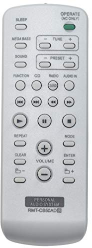 ALLIMITY RMT-CS50AD Reemplace el Mando a Distancia por Sony Personal Audio System ZS-S50CP