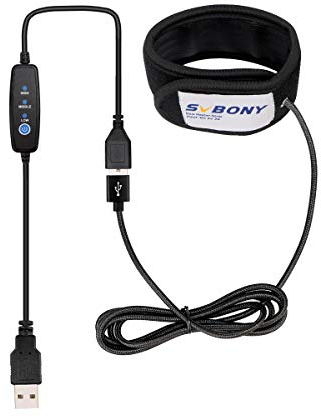 Svbony SV172 Objektiv Wärmer mit USB Temperaturregler, Objektiv Okular Heizung,400mm Anti Tau Feuchtigkeit Nebel Kamera Teleskop