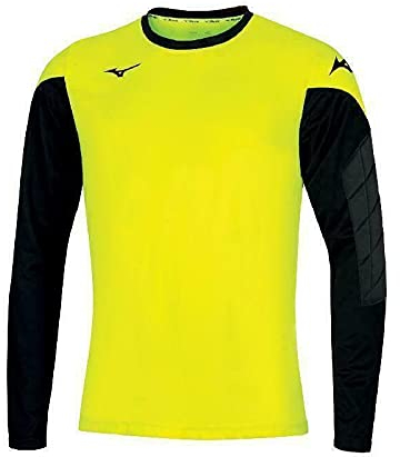Mizuno Trad Gk Padded Shirt für Herren, Herren, T-Shirts, P2EA8A35, neon gelb, L