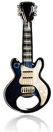 Gitarre Flaschenöffner mit Magnet,Musikliebhaber Bier Flaschenöffner Musikparty Flaschenöffner Metall Musik geschenke für männer