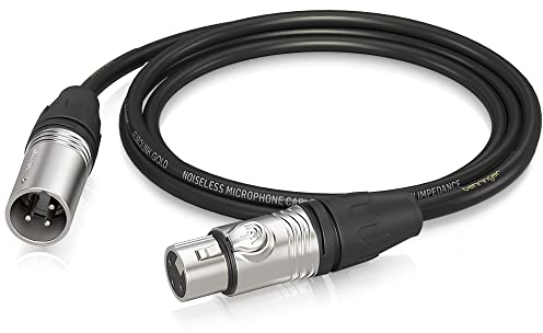 Behringer GMC-150 Gold Performance Cavo per microfono da 1,5 m (5 piedi) con connettori XLR