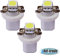 3 x B8.5d Tacho Beleuchtung LED 5050 SMD BAX10D high Power Weiß Umbauset Innenraum Innenraumbeleuchtung Instrumentenbeleuchtung Cockpit