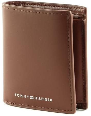 TOMMY HILFIGER TH Modern Leather Trifold Tan