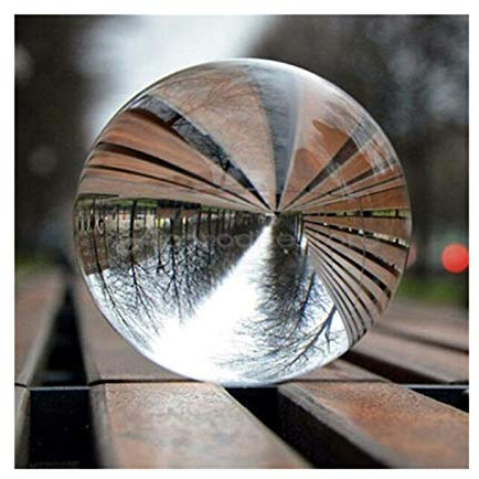 ACiyD Transparent Glass Crystal Balls Sphere Photography Photo Props Gifts Decorarive Balls (Color : 50mm) (60mm)