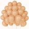 WAREHOUSE Ballon couleur 50 Pièces 12 30 cm, Ballon Gonflable Hélium, ballons d'anniversaire,Décoration pour Anniversaire, mariage,Baptême, Fete, décoration de diplôme. (Color de la peau-4)