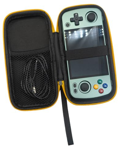 Yunseity EVA Hard Case for RG405M/RG351P/351M Handheld Game Console, Portable Carrying Case, Protective Storage Bag Shockproof