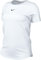 Nike One Classic Df Ss Damen T-Shirt, White/Black, S