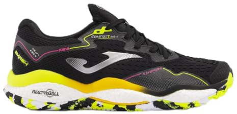 Joma Herren Tennis, Padel Shoes, Schwarz, 42.5 EU