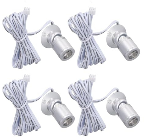 Acouto Luces Puntuales con Pantalla LED Mini Foco USB Regulable para Escaparate de Joyería Mini Foco Alimentado por USB para Exhibiciones Interiores de Entrada de Coleccionables (#5)