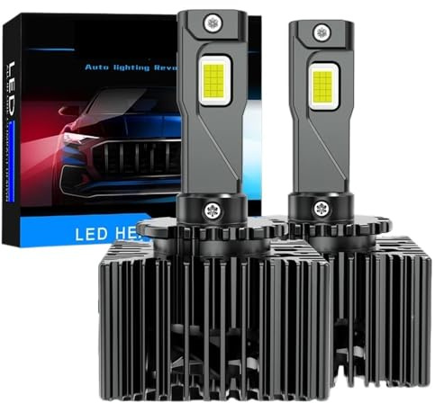 WRWRW D1S LED D2S D3S D4S D5S D8S HID D1R D2R D3R D4R D5R D8R Scheinwerfer Birne Auto Turbo LED CSP Lampe Canbus 35W 55W 6500K Weiß(D1S D1R)